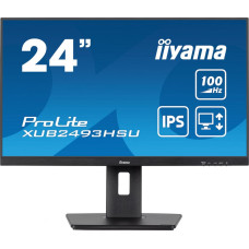 Iiyama XUB2493HSU-B6 (61 cm (24 Zoll), schwarz (matt), FullHD, Adaptive-Sync, IPS, 100Hz Panel)