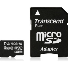 Transcend Karta Transcend MicroSDHC 8 GB Class 10 UHS-I  (TS8GUSDHC10)