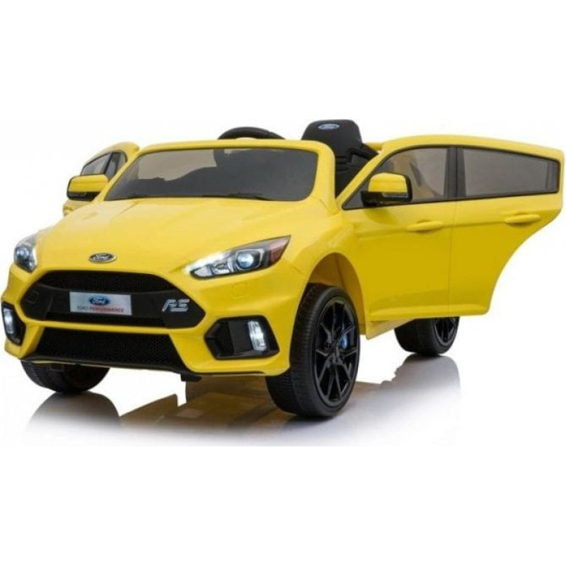 Leantoys Auto na akumulator Ford Focus RS Żółte