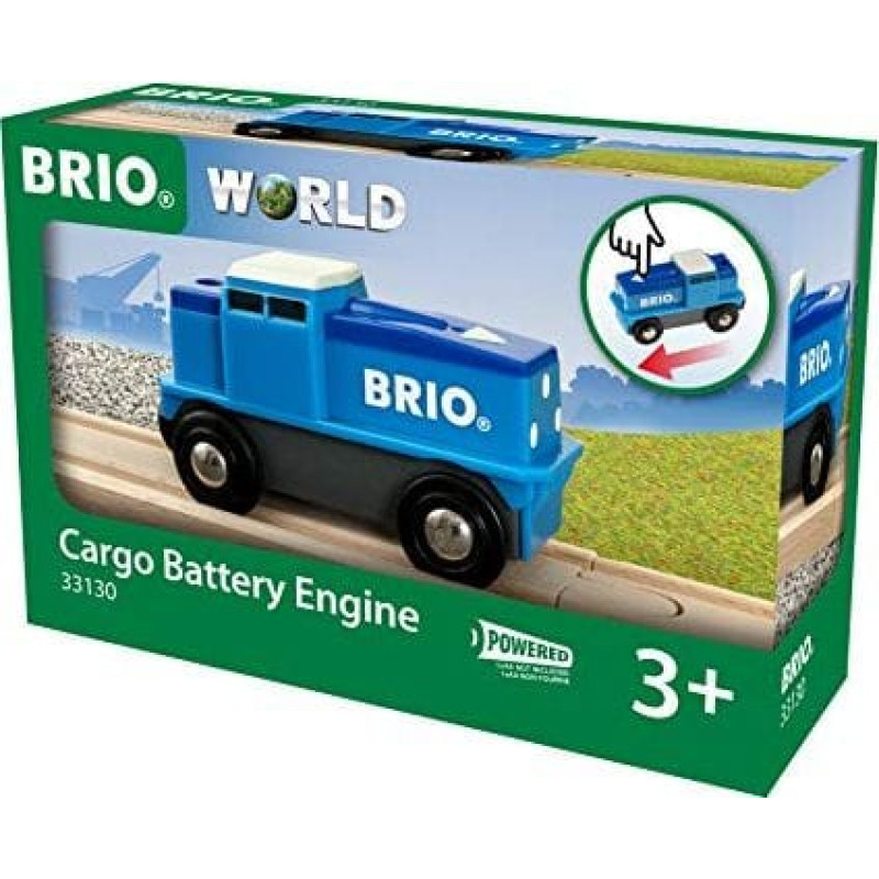 Brio BRIO Blue Battery Freight Locomotive - 33130