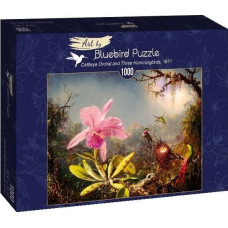 Bluebird Puzzle Puzzle 1000 Orchidea Cattleya i trzy kolibry