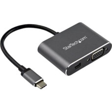 Startech Stacja/replikator StarTech USB-C (CDP2MDPVGA)