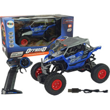 Lean Sport Terenowe Auto Off- Road Zdalnie Sterowane 2,4 GHz 1:16 Niebieskie