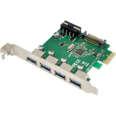 Microconnect Kontroler MicroConnect PCIe 2.0 x1 - 4x USB 3.0 (MC-USB3.0-F3B1)