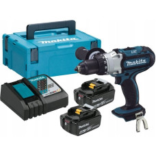 Makita Akku-Bohrschrauber DDF451RTJ, 18Volt (2x Li-Ionen Akku 5,0 Ah, MAKPAC Gr.2)