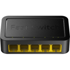 Cudy FS105D network switch Fast Ethernet (10/100) Black