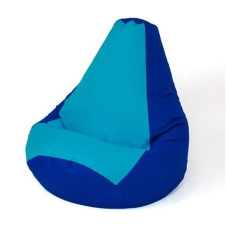 Go Gift Sako bag pouffe Pear blue XL 130 x 90 cm