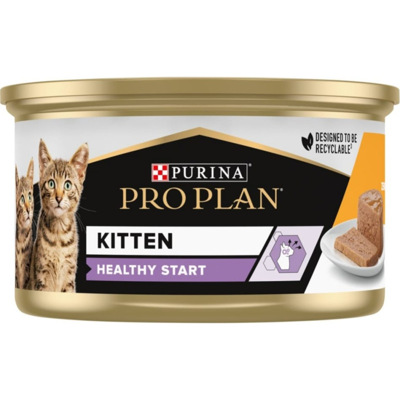 Purina Nestle PURINA Pro Plan Kitten Healthy Start Chicken - wet cat food - 85 g