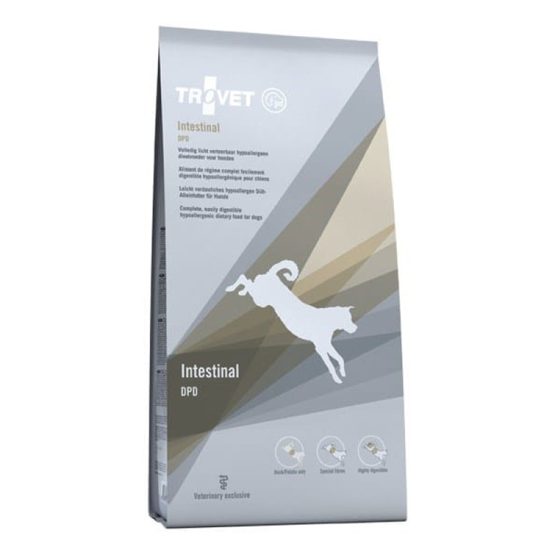 Trovet Hypoallergenic Intestinal DPD with duck - dry dog food - 10 kg