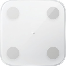 Xiaomi Mi Body Composition Scale 2 Square Transparent, White