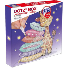 Diamond Dotz DIAMOND DOTZ GIRAFF PILLOW DOTZ BOX