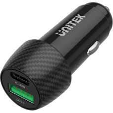 Unitek P1400A Car charger 38W USB-A USB-C QC 3.0