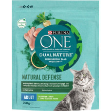 Purina Nestle Purina ONE DUAL NATURE Adult Indyk 750g