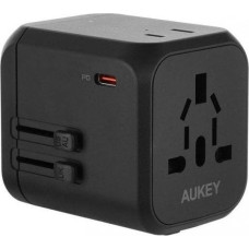 Aukey Ładowarka Aukey PA-TA04 ładowarka podróżna uniwersalna 30W PD EU/US/UK/AUS