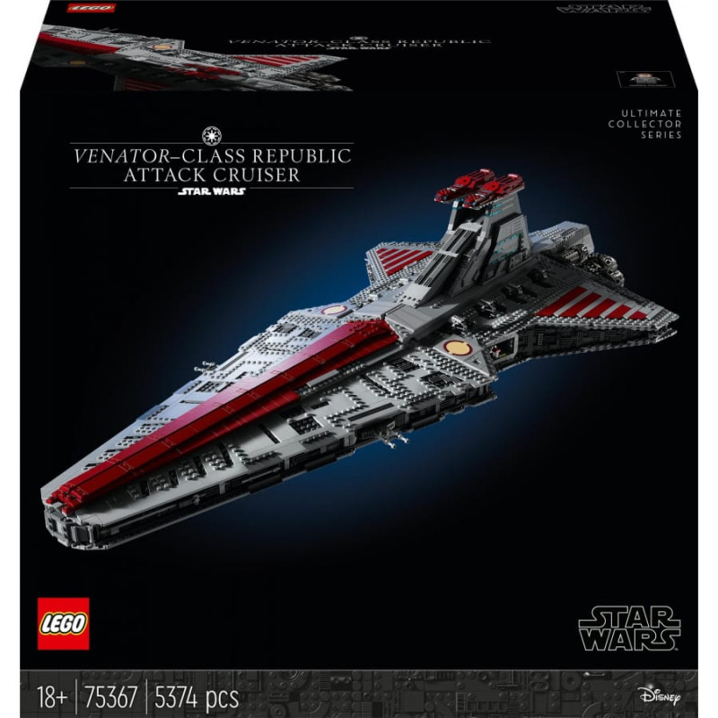 Lego LEGO Star Wars Republikanischer Angriffskreuzer der Venator-Klasse 75367