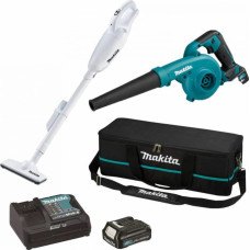 Makita Zestaw elektronarzędzi Makita MAKITA ZESTAW ODKURZACZ 12V CL108FD +DMUCHAWA UB100D 1x2,0Ah TORBA CLX245SAX1