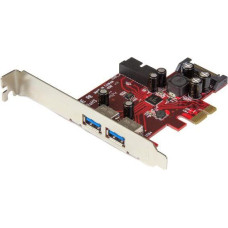 Startech Kontroler StarTech PCIe x1  - 2x USB 3.0 + 19pin USB 3.0 (PEXUSB3S2EI)