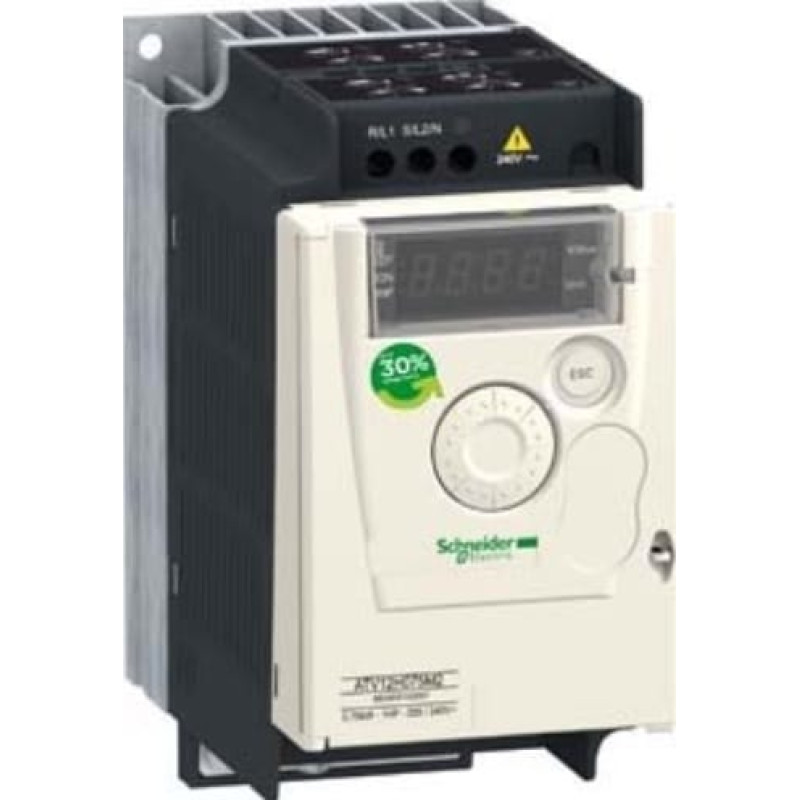 Schneider Electric Falownik 0,75kW 1x200-240V/4,2A Altivar 12 - ATV12H075M2