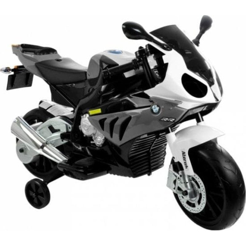 Leantoys Motocykl Motor na akumulator BMW S1000RR Srebrny