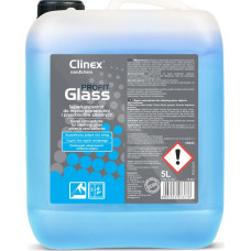 Clinex Skuteczny koncentrat do mycia szyb luster szkła stali nierdzewnej CLINEX PROFIT Glass 5L Skuteczny koncentrat do mycia szyb luster szkła stali nierdzewnej CLINEX PROFIT Glass 5L