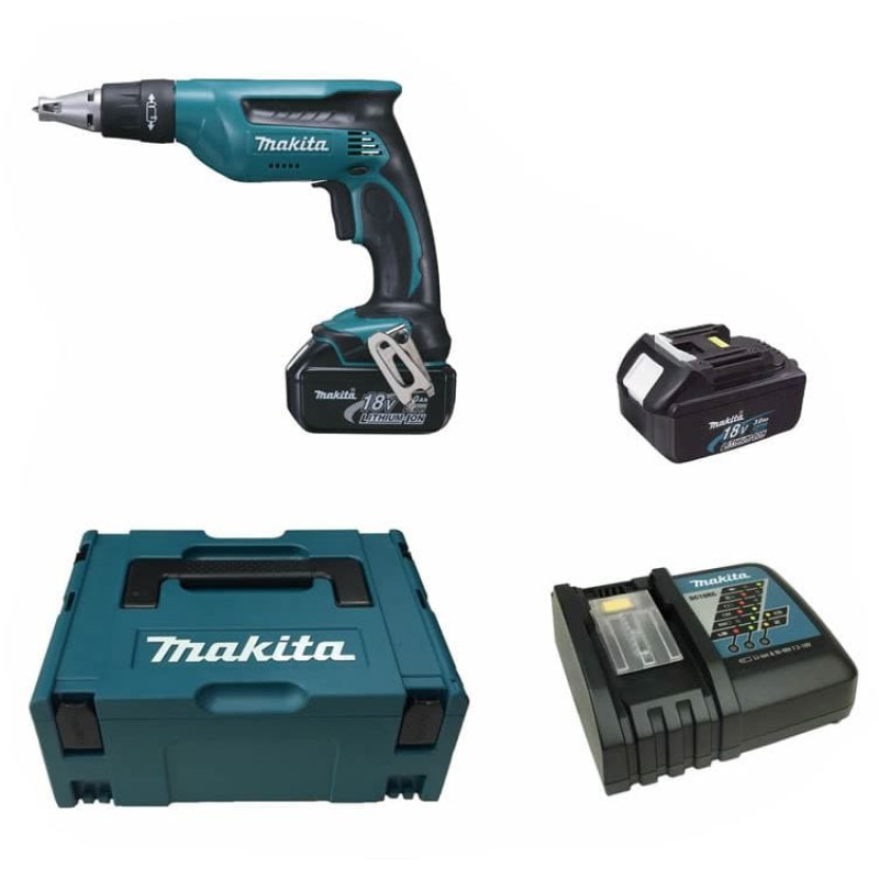 Makita Wkrętarka DFS451RFJ 18 V