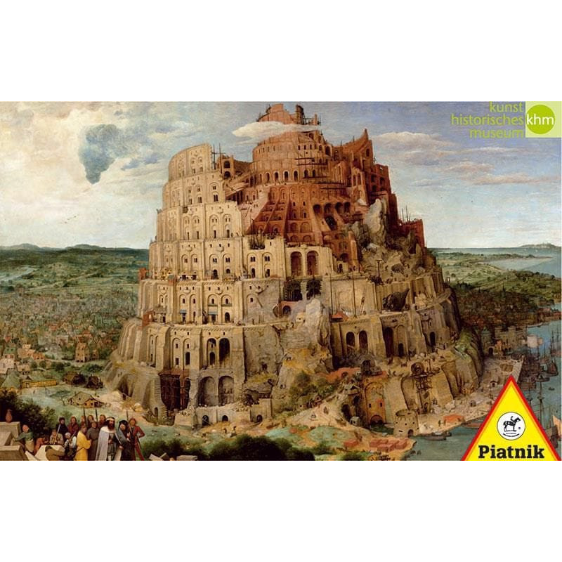 Piatnik Brueghel. Wieża Babel, 1000 elementów (69198)