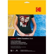 Kodak Papier A4 TRANSFEROWY / Naprasowanka / Kodak T-Shirt Czarny / CAT 3510-553