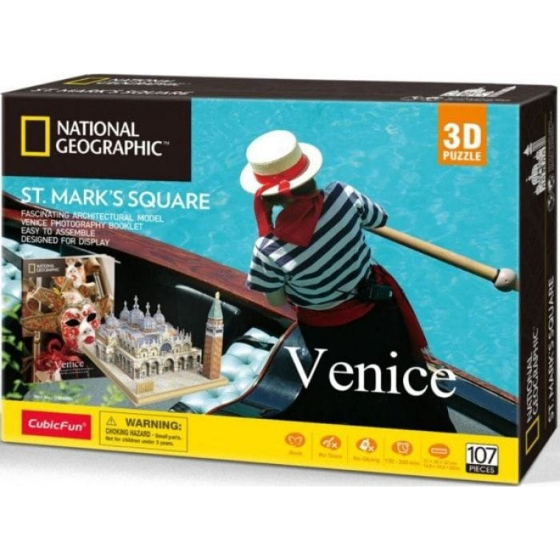 Noname PUZZLE 3D NATIONAL GEOGRAPHIC WENECJA - DS0980H