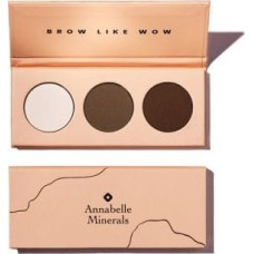 Annabelle Minerals Paleta cieni do brwi BROW LIKE WOW - 3x1,3g