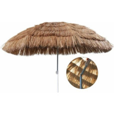 HI HI Parasol plażowy hawajski, 160 cm, beżowy