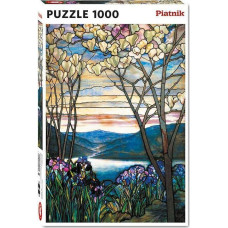 Piatnik Puzzle - 1000 Tiffany, Magnolie i Irysy PIATNIK