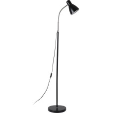 Orno Lampa stojąca podłogowa LAR, max 20W E27, 155 cm, czarna