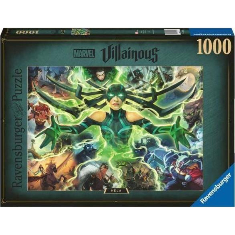 Ravensburger Puzzle 1000el Disney Villainous Złoczyńcy: Hela 169030 RAVENSBURGER