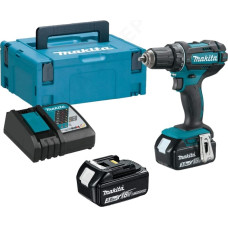 Makita Akku-Bohrschrauber DDF482RFJ, 18Volt (blau/schwarz, 2x Li-Ionen-Akku 3,0Ah, im MAKPAC Gr.2)