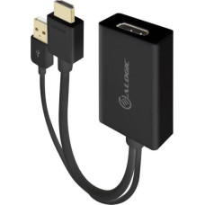 Alogic Adapter AV Alogic HDMI - DisplayPort + USB-A czarny (HDDPU-ACTV)