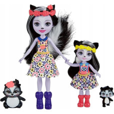 Mattel Lalki Enchantimals Sage i Sabella Skunk Lalki siostry