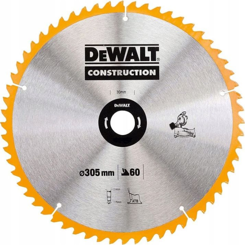 Dewalt piła tarczowa 305x30mm x 60z (DT1960-QZ)