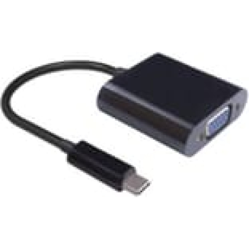 Microconnect Adapter USB MicroConnect USB-C - VGA Czarny  (USB3.1CVGA)