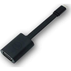 Dell Adapter USB Dell USB-C - VGA Czarny  (Adapter  USB-C to VGA)