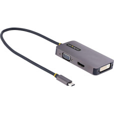 Startech Stacja/replikator StarTech USB-C (118-USBC-HDMI-VGADVI)