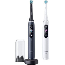 Oral-B Szczoteczka Oral-B iO Series 8 Duo 2 szt. White Alabaster/Black Onyx