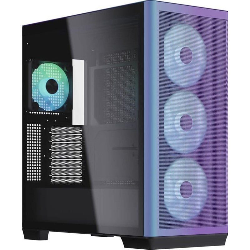 Apnx Obudowa Apnx APNX C1 Mid-Tower ATX Case, Tempered Glass - ChromaFlair