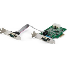 Startech Kontroler StarTech PCIe x1 - 2x RS-232 (PEX2S953LP)