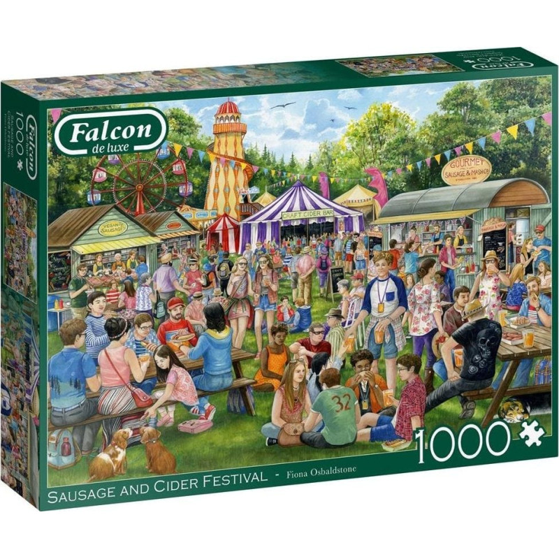 Jumbo Puzzle 1000 Falcon Festiwal Kiełbasy i Cydru G3