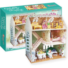 Cubicfun PUZZLE 3D Domek Dla Lalek Dreamy - P645H