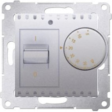 Kontakt-Simon Regulator temperatury Simon 54 z czujnikiem wewnętrznym srebrny mat (DRT10W.02/43)