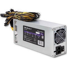 Qoltec Zasilacz Qoltec Gaming Miner PCI-E 1800W (50349)