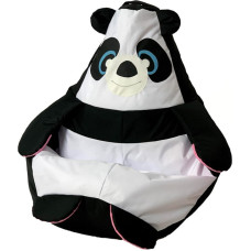 Go Gift Sako bag pouffe Panda black and white L 105 x 80 cm