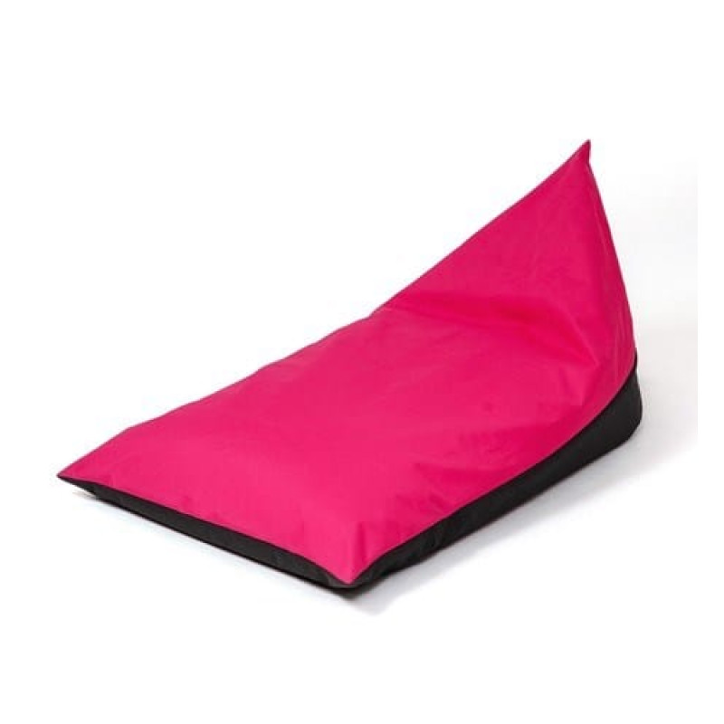 Go Gift Sako bag pouf Mattress pink-black XXL 160 x 80 cm