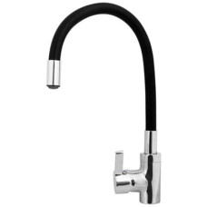 Pyramis 090919638 kitchen faucet Black,Chrome